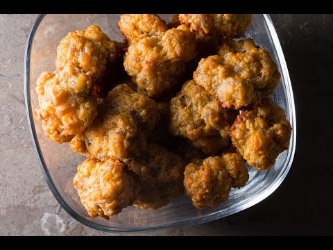 Baked Sausage & Cheese Puffs
