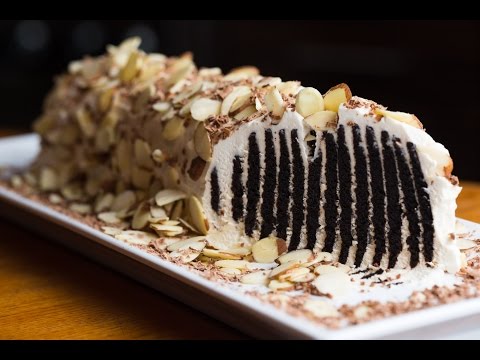 Old School Chocolate Wafer Log