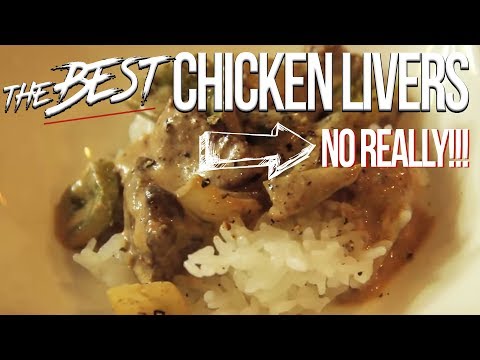 Sautéed Chicken Livers