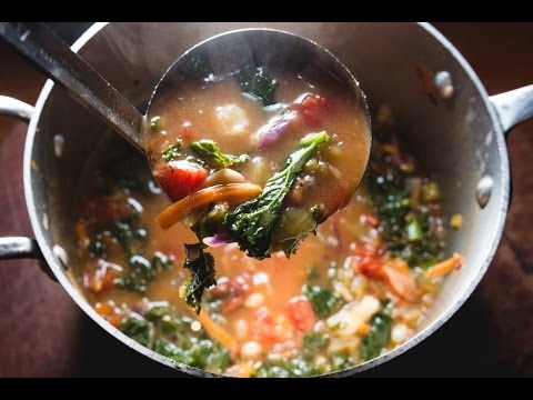 Simple Posole with Kale
