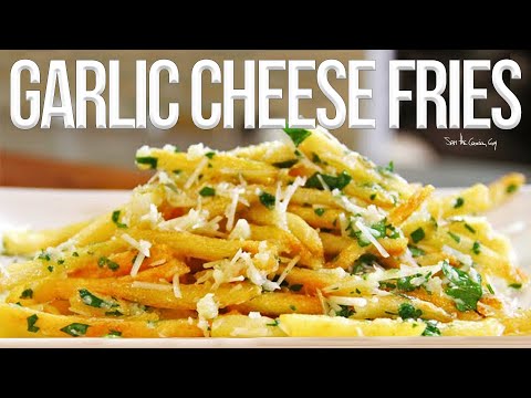 The Best Garlic Cheese Fries