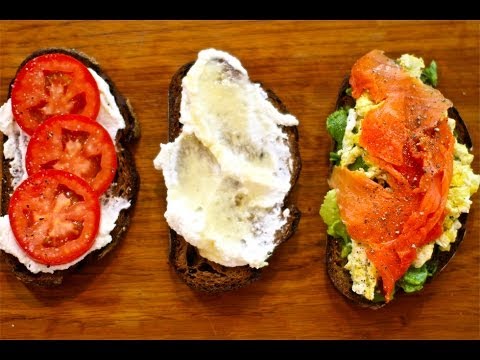 Three Little Breakfast Toasts