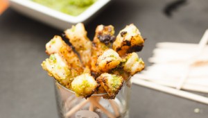 Grilled Pesto Shrimp