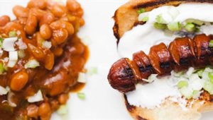 sour cream onion hot dogs