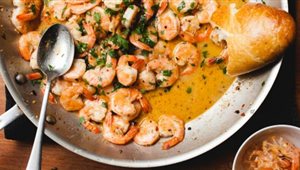 the sam livecast barbequed shrimp no bbq required