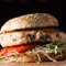 salmon burger - the sam livecast